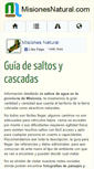 Mobile Screenshot of misionesnatural.com